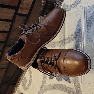 Bulldozer B-52 Oxford vegan materials Cognac color sz 7